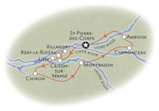 Loire Valley Map